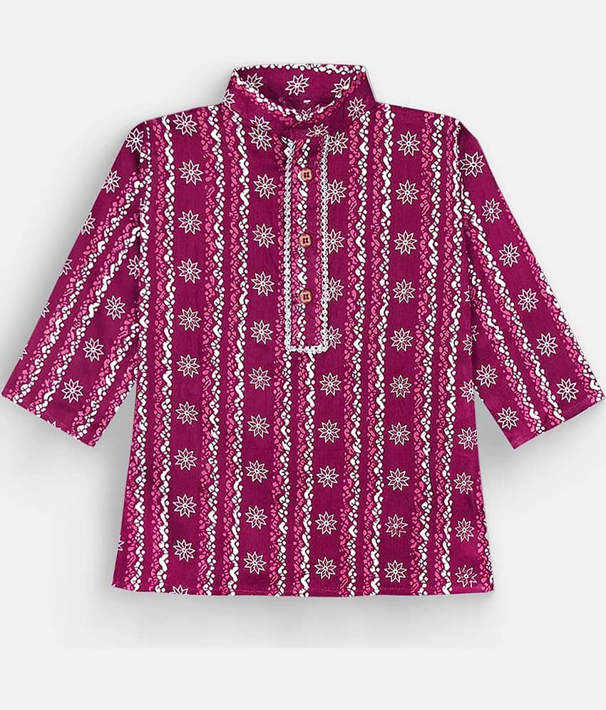 mustmom Baby Boys Bright soft and comfortable Ethnic Kurta and Dhoti Set view 2