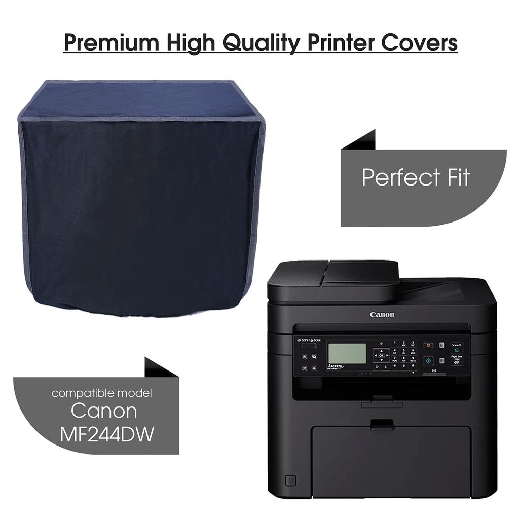 Palap Super Premium Dust Proof Printer Cover for Canon MF244DW (Black, 44 x 42.1 x 41 cm) view 2