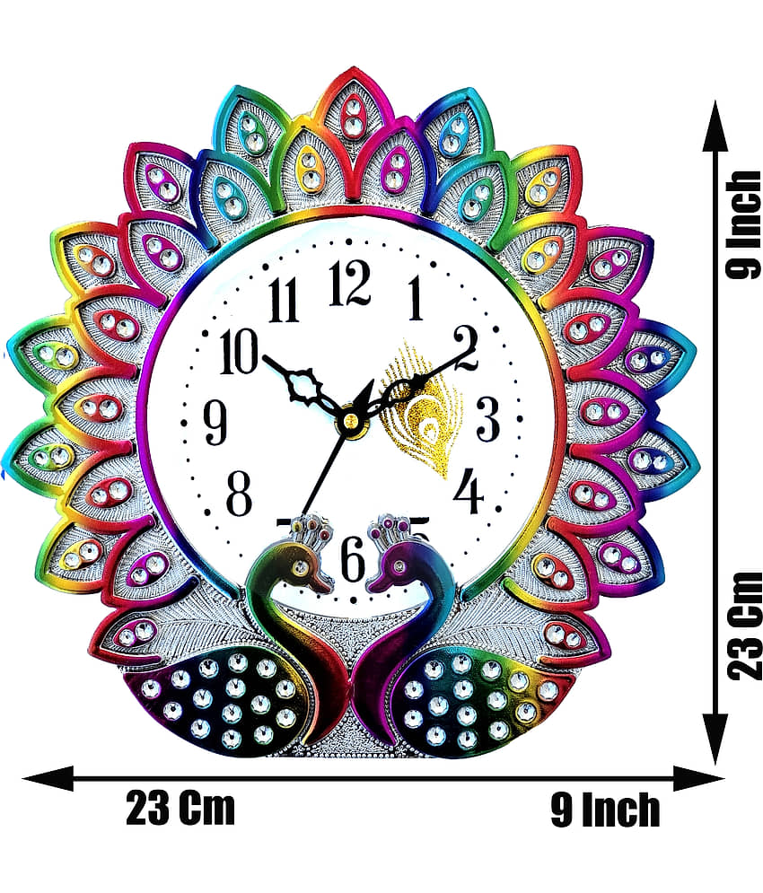 GrabBasket Assymetric Analog Wall Clock view 2