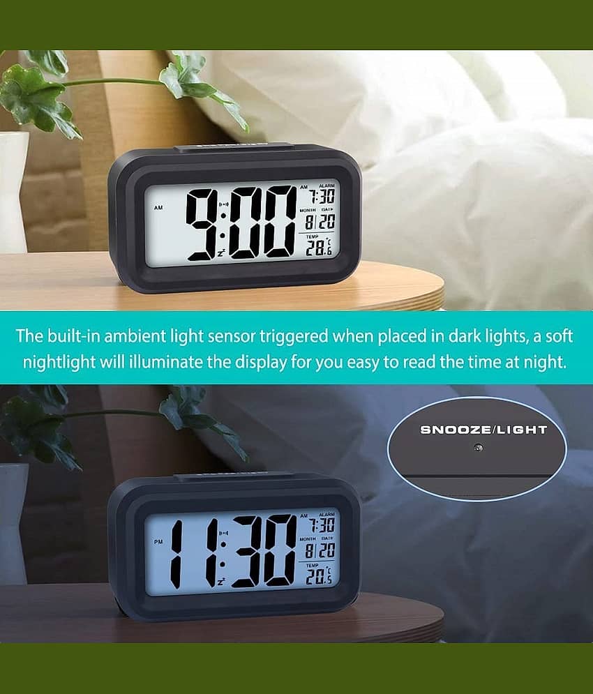 GKBOSS Digital Alarm Clock - Pack of 1 view 2