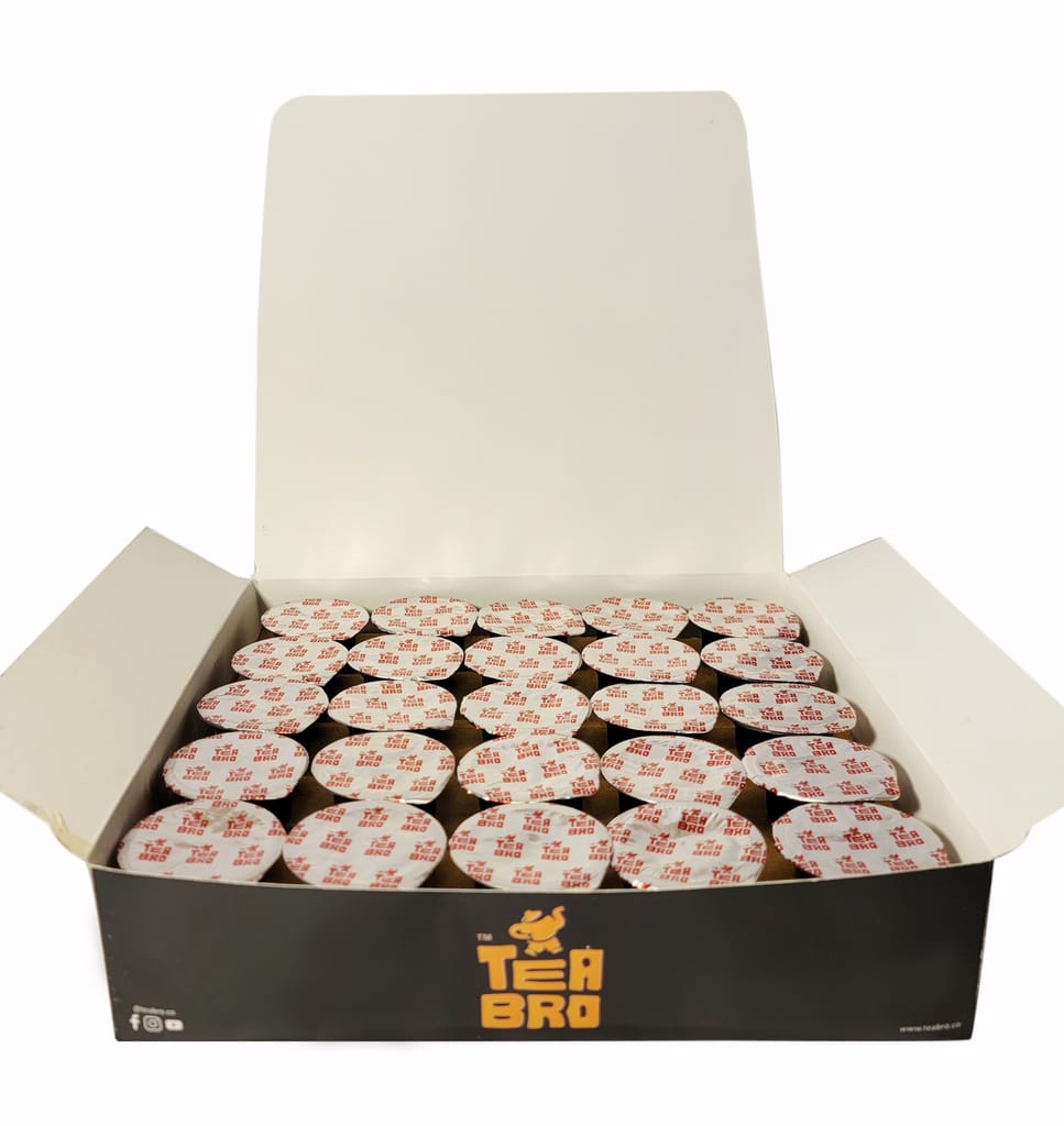 Instant Tea Pods (Assorted Box - 4 Flavours) | 50 Single Serve Pods | Pre-Brewed Tea Liquid Decoction (Concentrate) | Just Add Hot Water OR Milk | Capsules, Cups, Tubs view 2