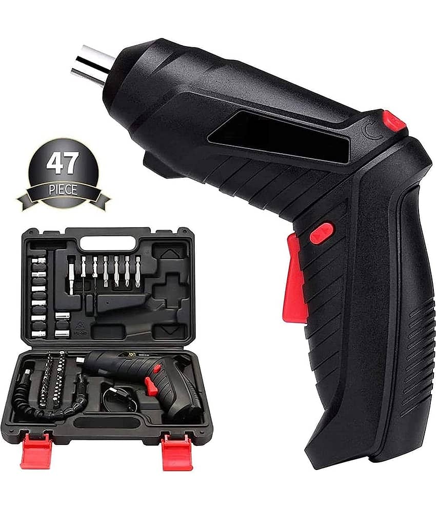 Gatih 47 in 1 Electric Screwdriver Metal Polish Stick rechargeable mini Screwdriver Drill Bits Set 1 no.s