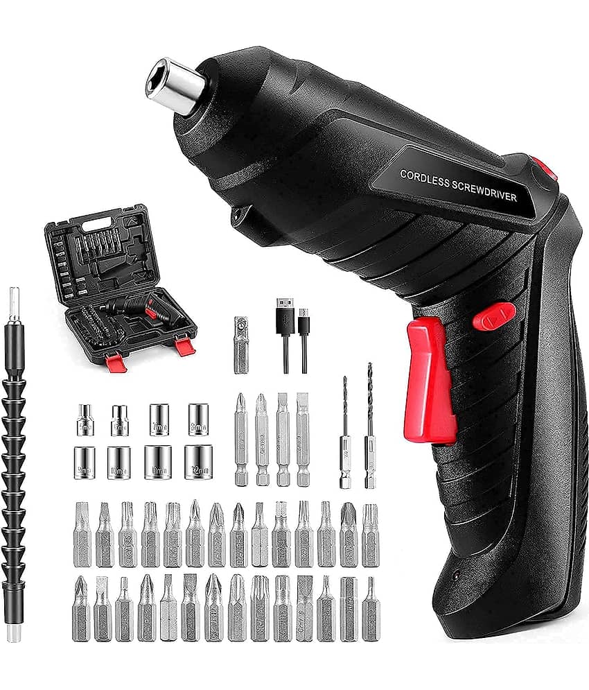 Gatih 47 in 1 Electric Screwdriver Metal Polish Stick rechargeable mini Screwdriver Drill Bits Set 1 no.s view 2