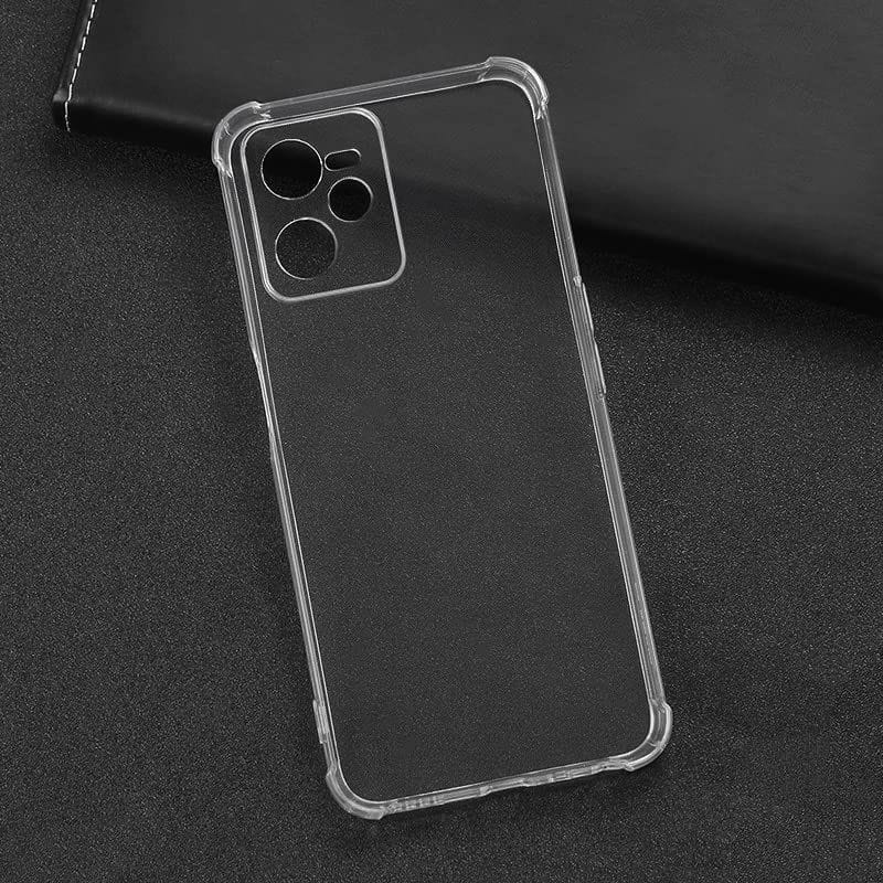 USTIYA for Realme C35 Case Clear TPU Four Corners Cover Transparent Soft funda view 2