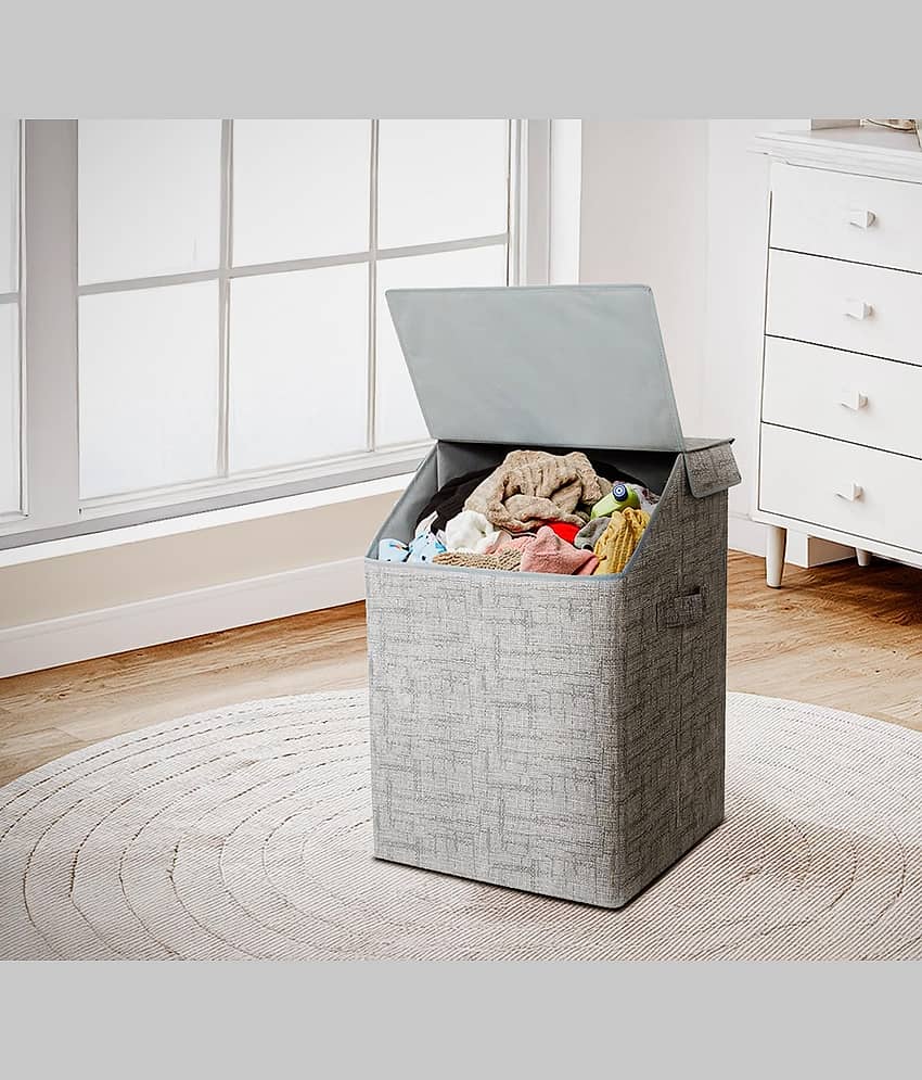 Cutbaaz Grey Laundry Bags ( Pack of 1 ) view 2