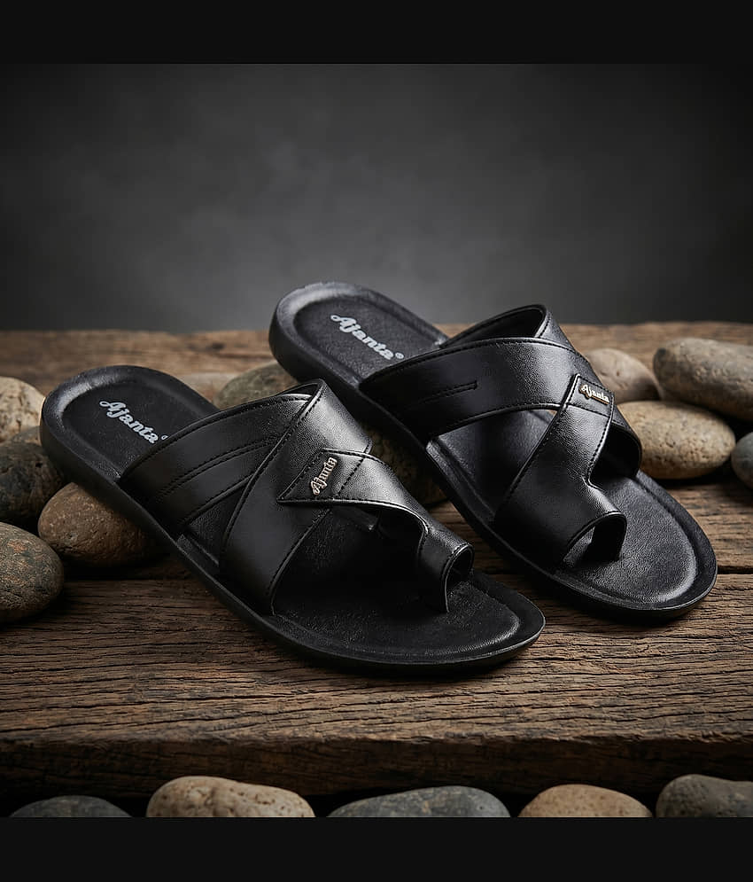 Ajanta EG3017 - Black Men's Sandals view 2