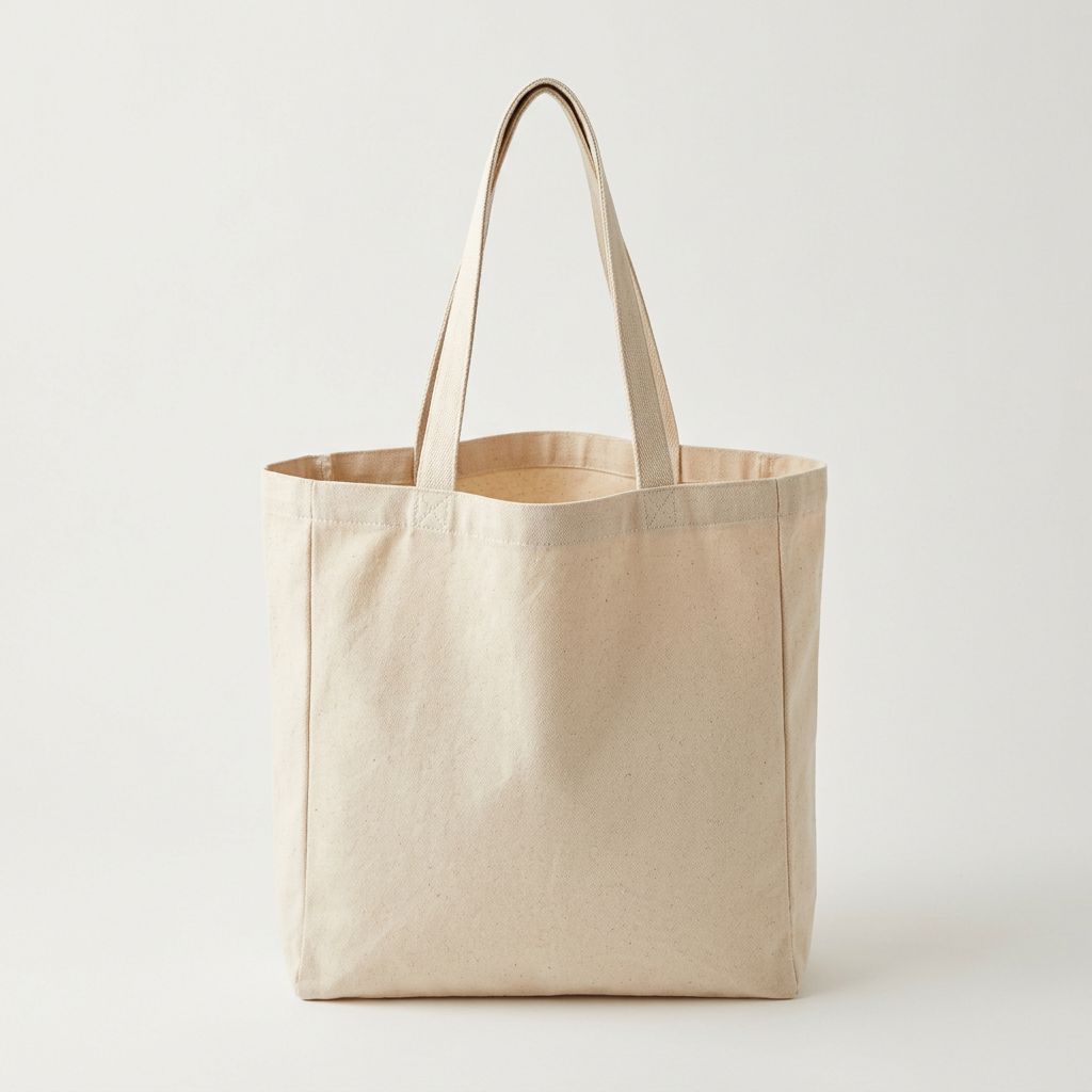 Cotton Canvas Tote Bag