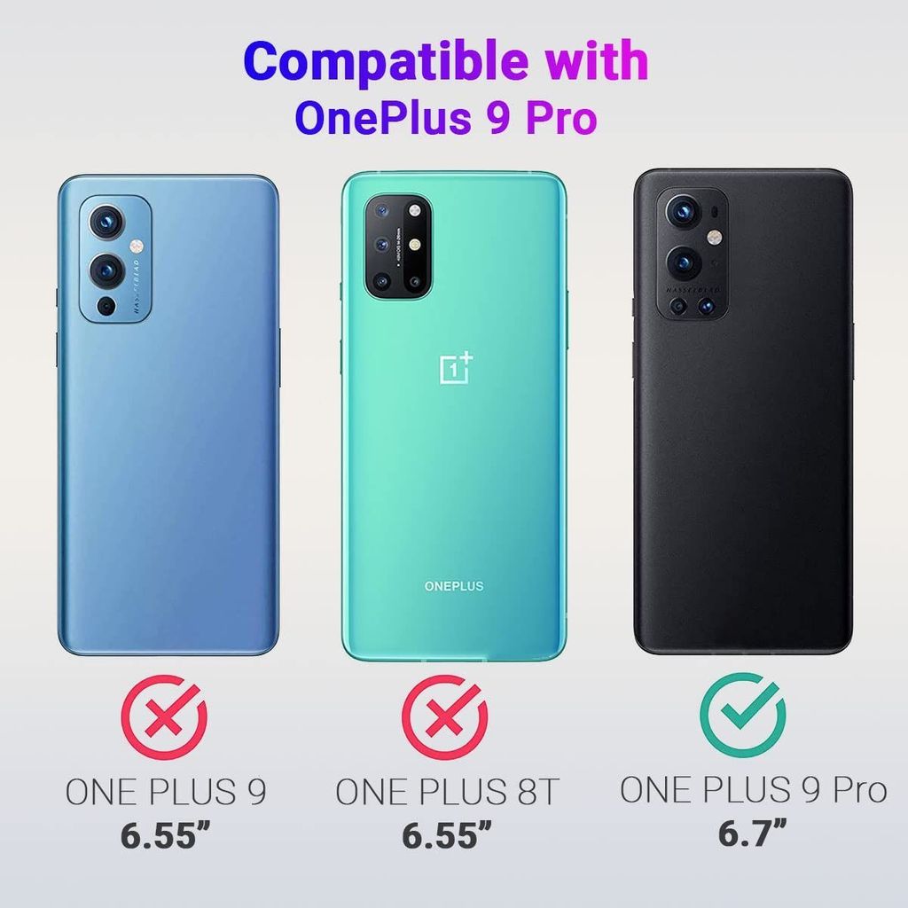 LIRAMARK Liquid Silicone Soft Back Cover Case for OnePlus 9 Pro view 2
