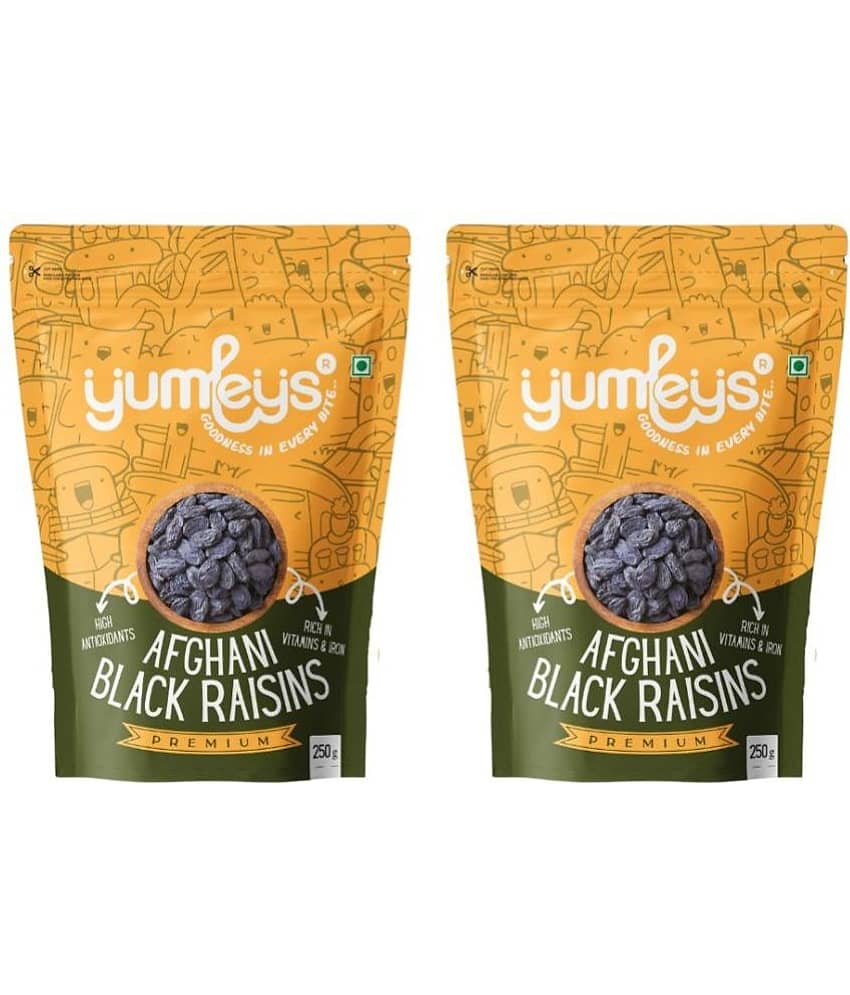 Yumleys Raisin with Seeds (Munakka) 500 g Pack of 2