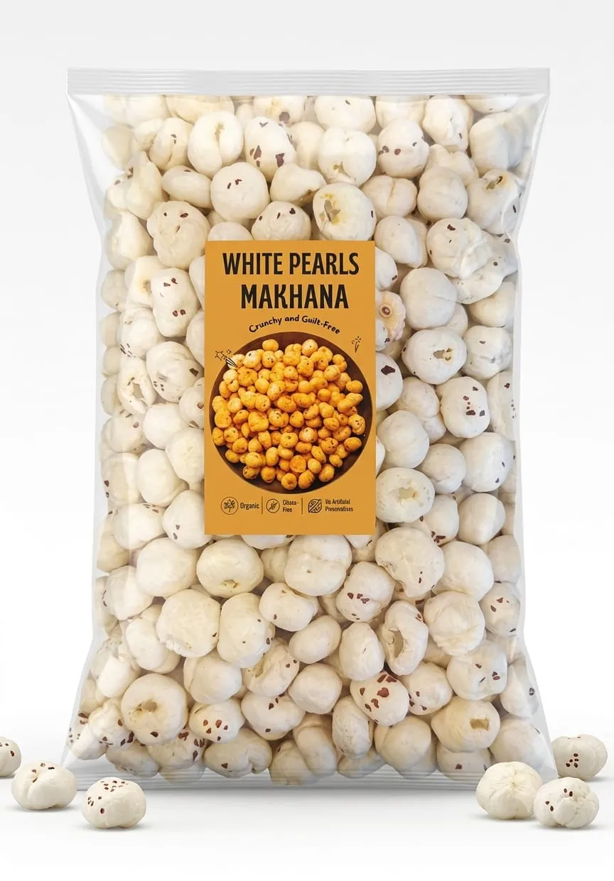 WHITE PEARLS MAKHANA 80 G