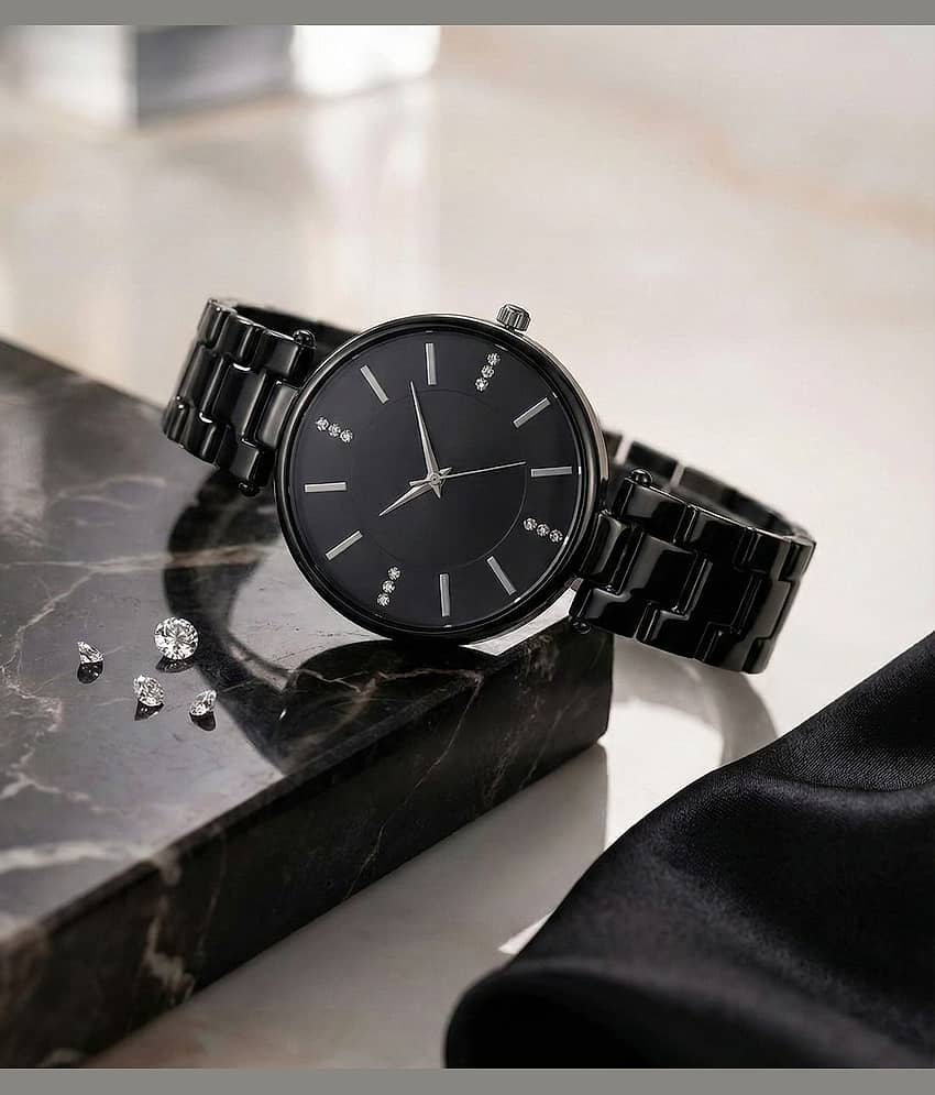 Trex Black Metal Analog Womens Watch view 2