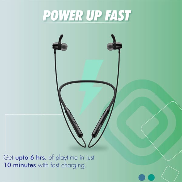Wings Sling 100 Bluetooth Wireless Neckband view 2