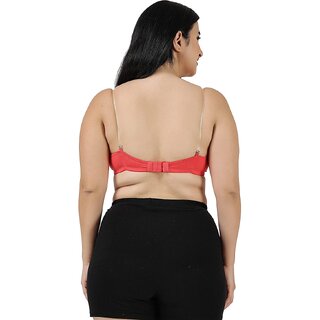 Women Rose light padded full coverage bra view 2