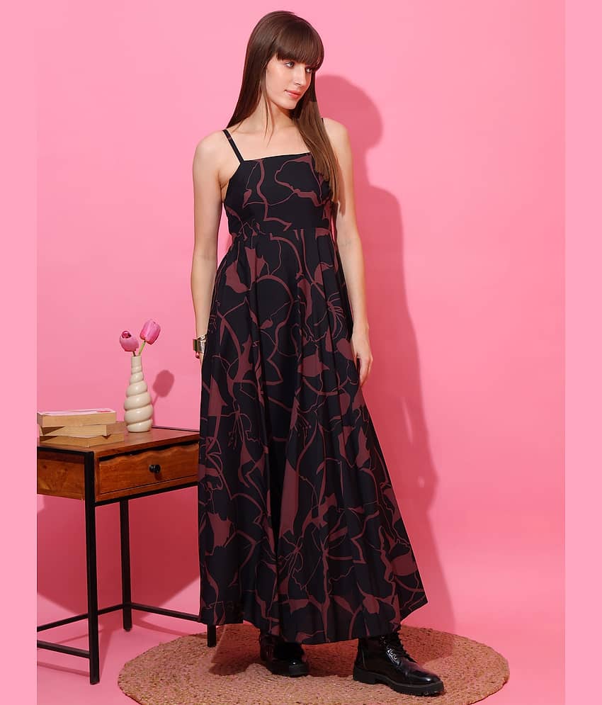 Sheetal associates Women Polyester Printed Fit & Flare Dress ( Multicolor ) view 2