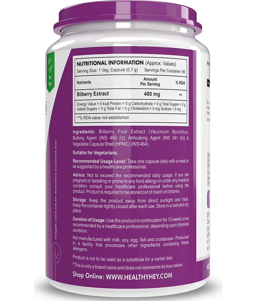 HEALTHYHEY NUTRITION Special Supplement Capsule 400 mg ( Pack of 1 ) view 2