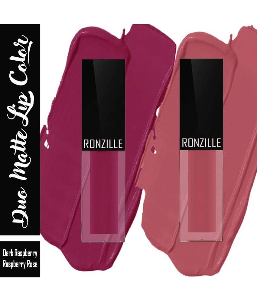 Ronzille - Magenta Matte Lipstick 6 view 2
