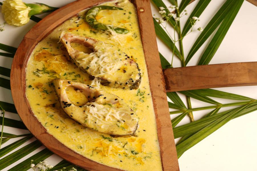 Cheese-dhone pata ilish