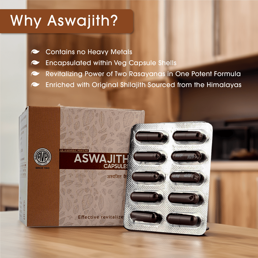 Aswajith Capsules 100 caps view 2