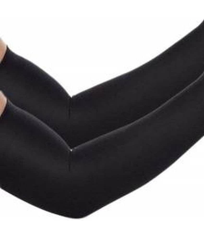 Bentag - Black Solid Riding Sleeves ( Single Set ) view 2