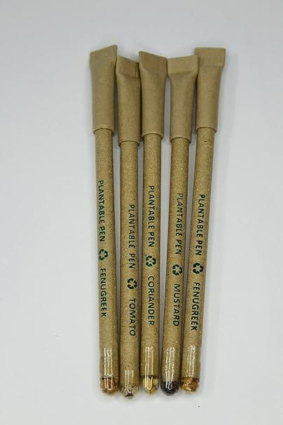 Eco-Friendly Plantable Seed Pens - Perfect for Gardeners and Plant Lovers- Plantable Seed Pens - 1 Piece view 2
