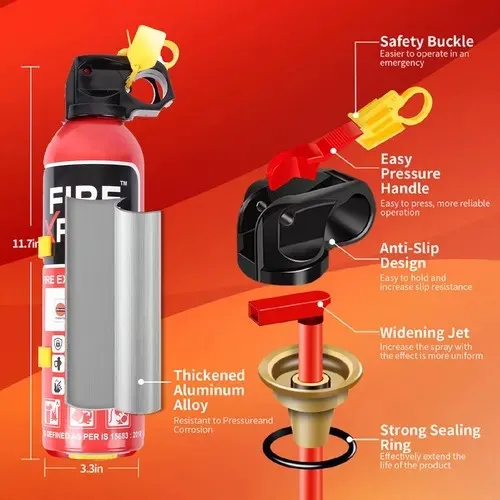 Fire Extinguisher Spray