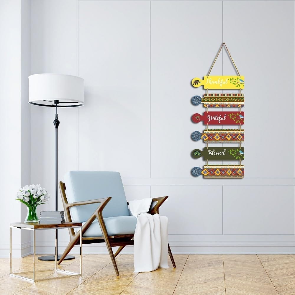 Wall Hangings for Home Decoration Items for Living Room Decor Welcome Home Wall Hanging for Home Office Decoration Handmade Craft Decorative Wall Art (WH2603) view 2