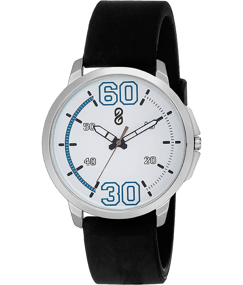 DIGITRACK Black Silicon Analog Men's Watch