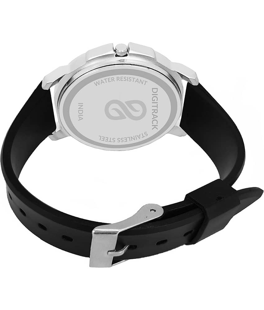 DIGITRACK Black Silicon Analog Men's Watch view 2