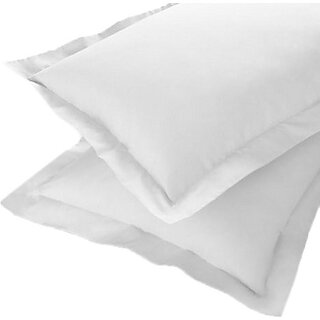 Global Gifts Plain Cotton Filled Flap Standard Size Pillow Protector (12, Multicolor) view 2