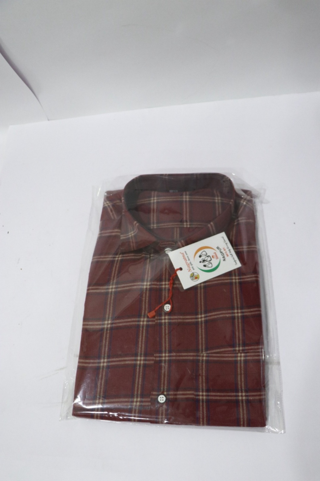 Maroon Cotton Shirt