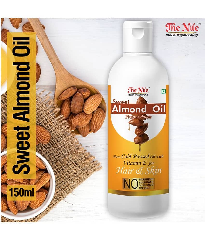 The Nile Almond 150 ML + Almond 100 ML + Olive Oil 100 ML 350 mL Pack of 3 view 2