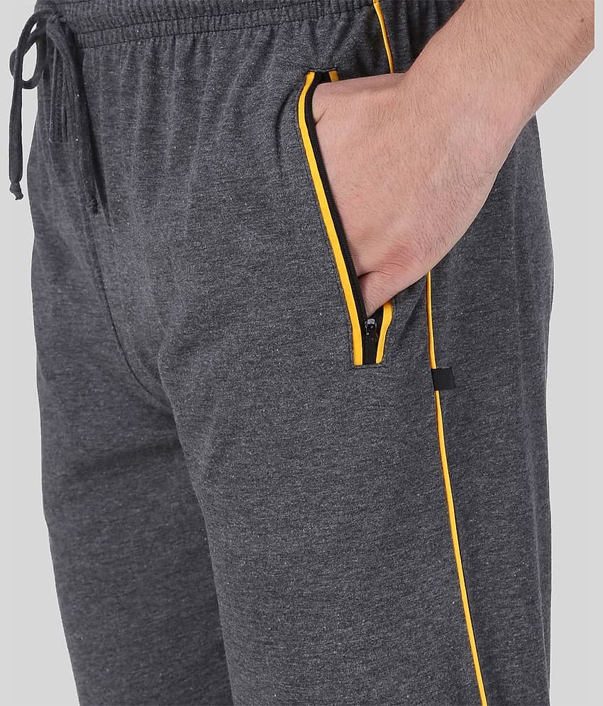 Neo Garments - Charcoal Cotton Men's Trackpants ( Pack of 1 ) view 2