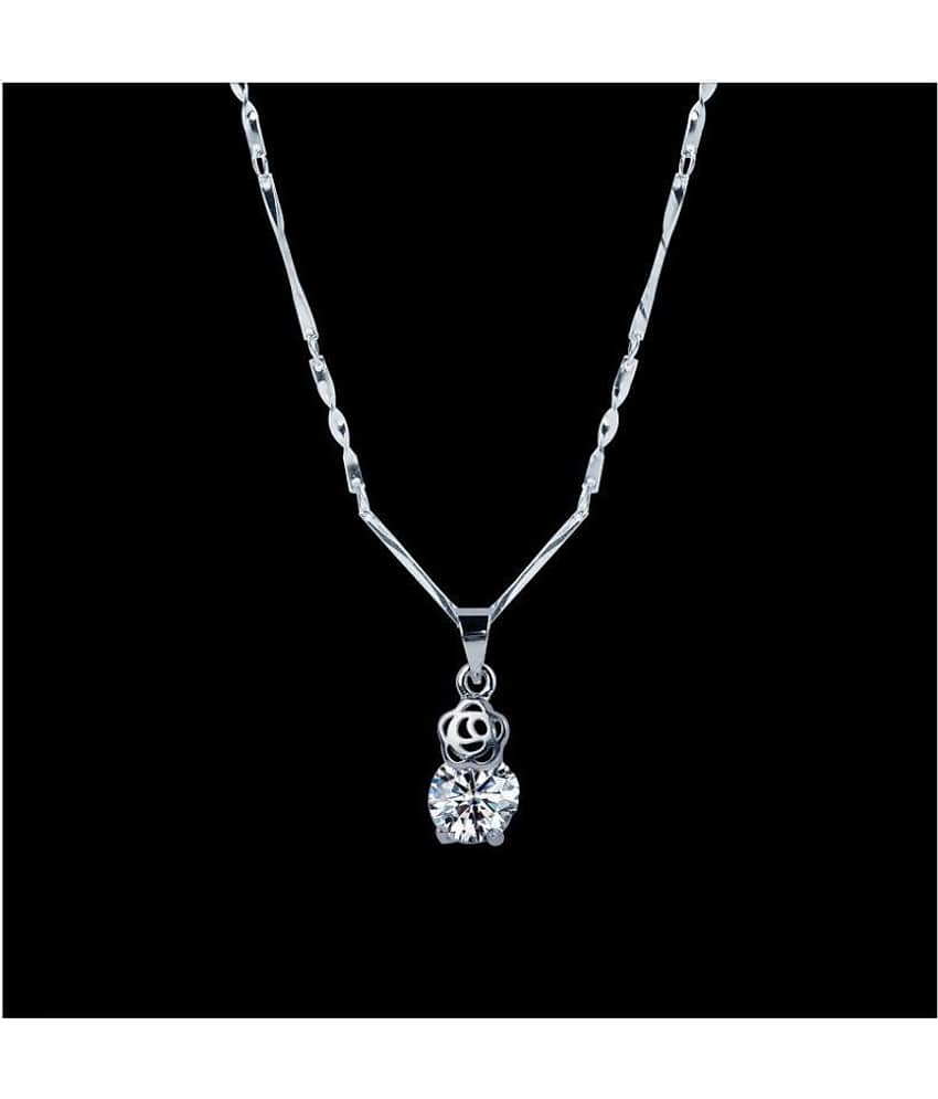 Silver Shine Gold Plated Chain ( Set of 1 ) view 2