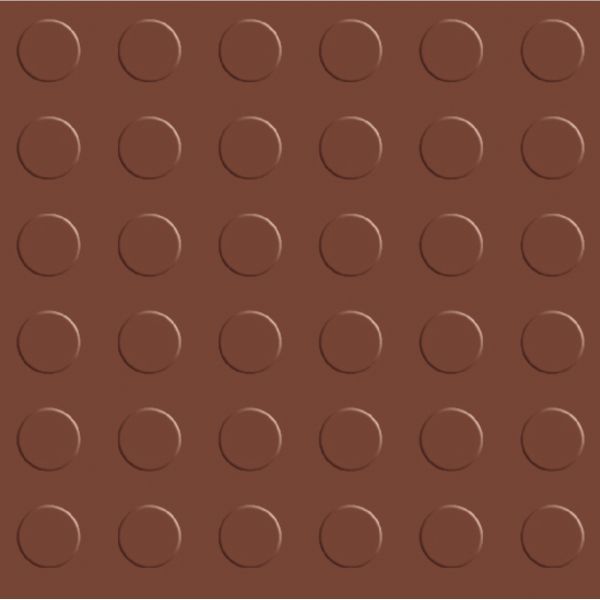 Orientbell Floor Tiles OPV Coin Terracotta 10 Pcs view 2