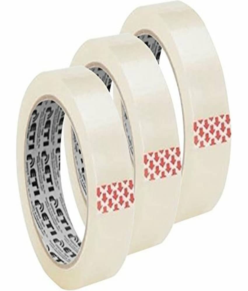 ETI - Transparent Cello Packaging Tape 24mmX65mtr (Pack of 3) view 2