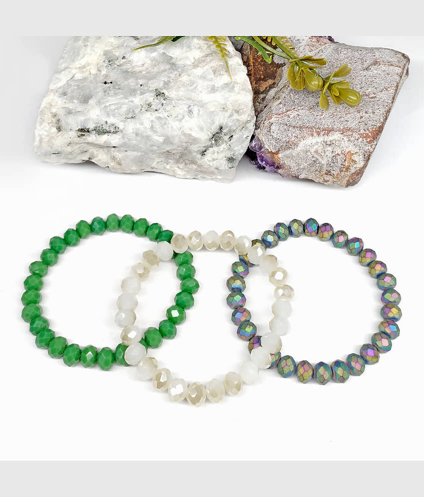 DAIVYA WELLNESS - Multicolor Bracelet ( Pack of 3 ) view 2