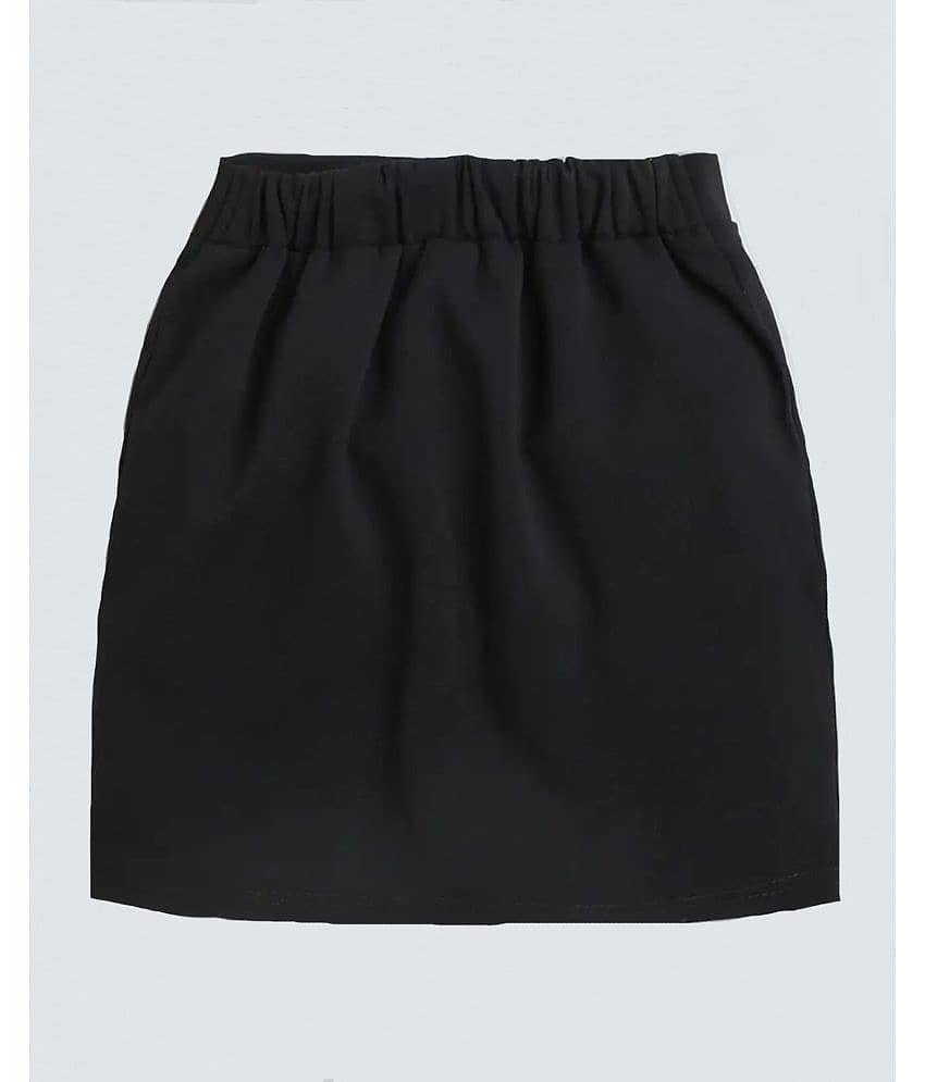 Addyvero Pack of 1 Girls Cotton Blend Straight Skirt ( Maroon ) view 2
