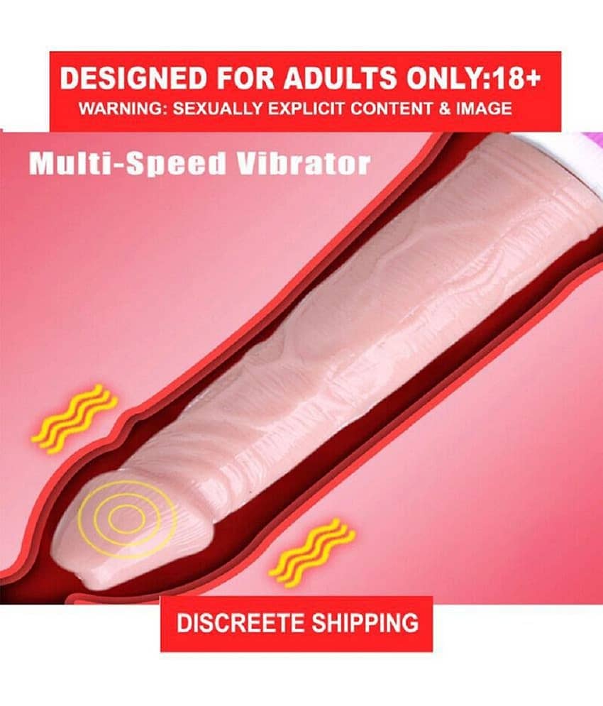 9" Long & Soft Sexy Real Felling SKIN Colored Vibrating Dildo For Sexy Girls Vagina - By CRAZYNYT view 2
