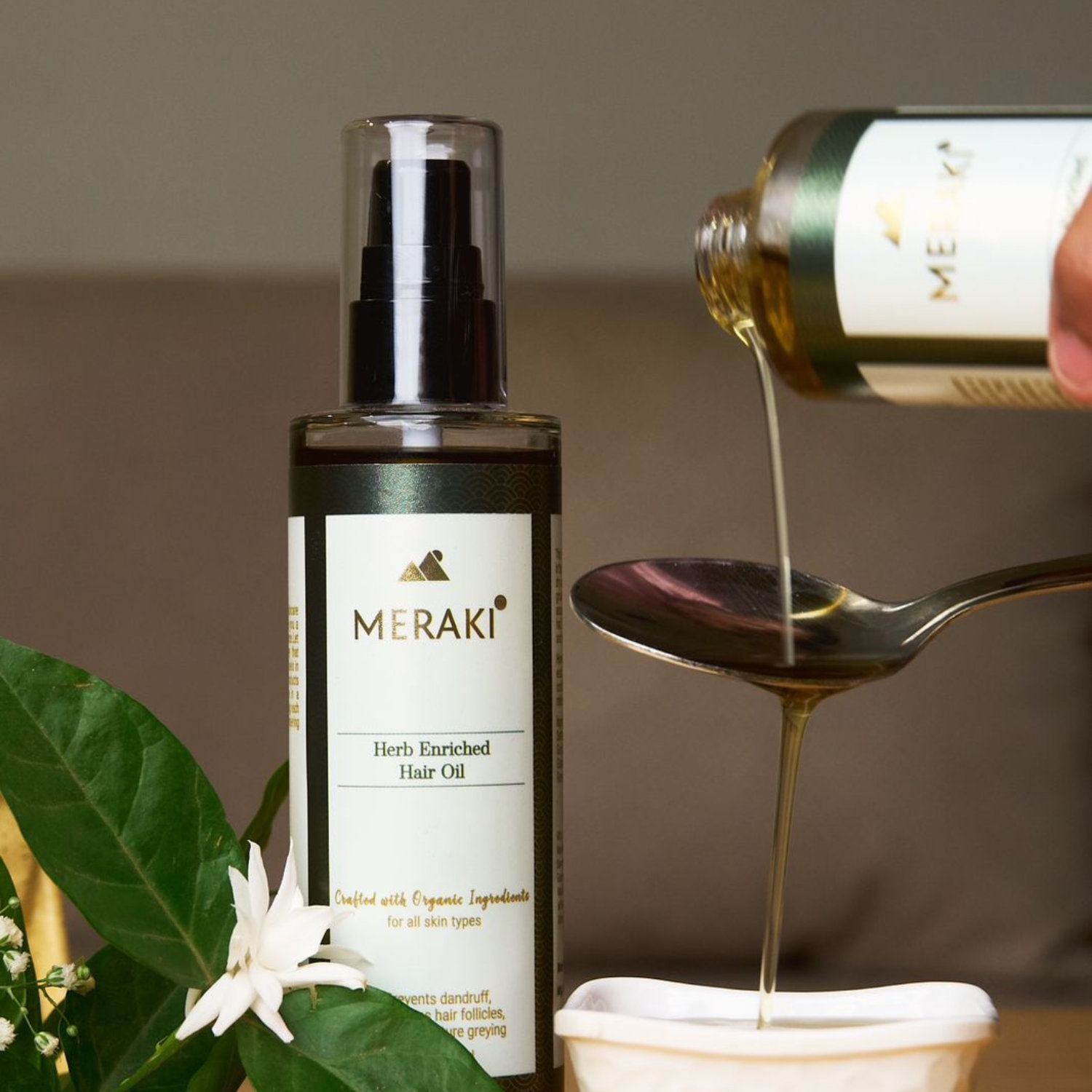 Meraki Beauty Herb Enriched Hair Oil, 100 ml