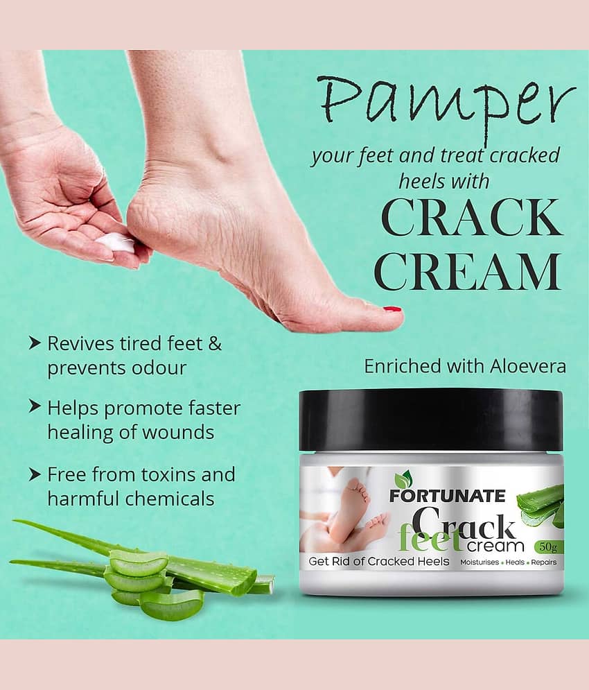Fortunate Cracked skin repair Cream for ( 50 g ) view 2