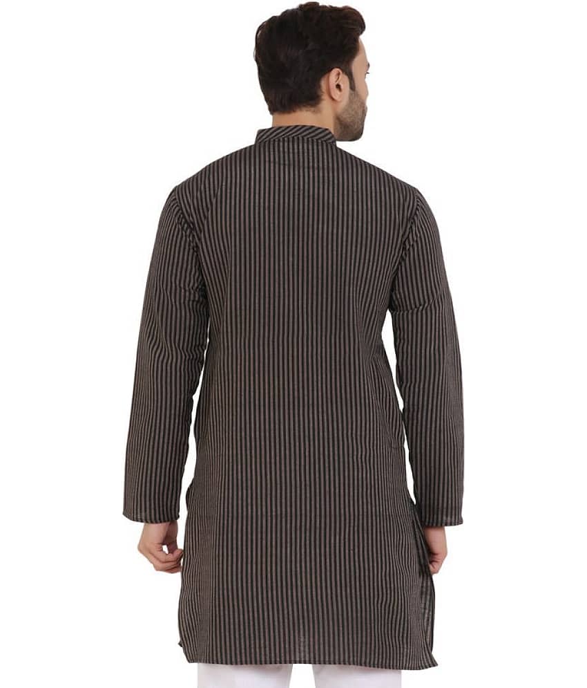 Latest Chikan - Red Cotton Men's Regular Kurta ( Pack of 1 ) view 2