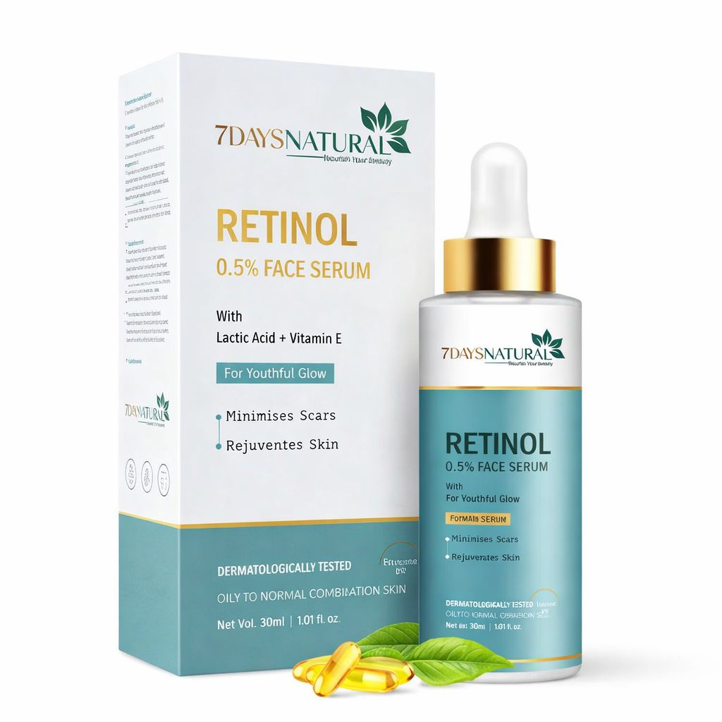 Advanced Natural Retinol Anti-Aging Face Serum (Pack of 1) – Skin Renewing & Resurfacing Formula for Wrinkles, Fine Lines & Acne Scars | Youthful Radiance & Firming Treatment for Men & Women view 2