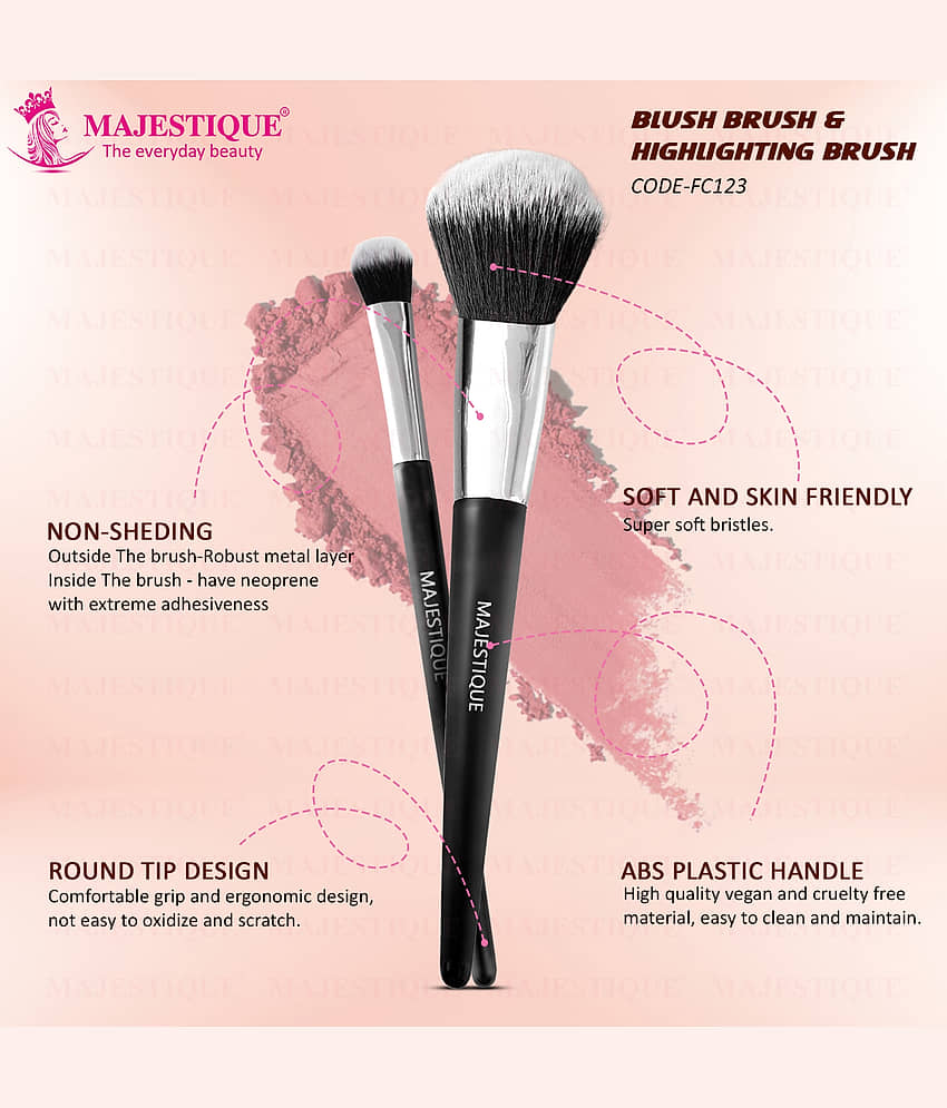 MAJESTIQUE Blusher Brush 2 Pcs 40 g view 2