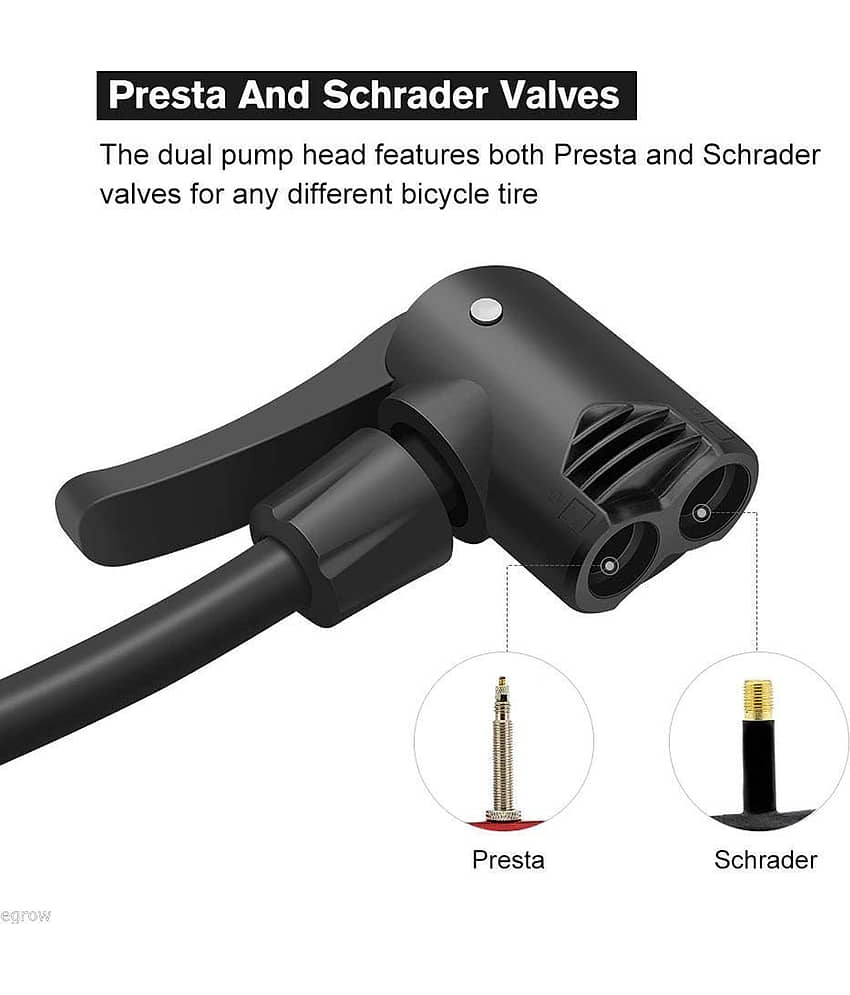 GEEO - Foot Pump For All Cars & Motorbikes ( Pack of 1 ) view 2