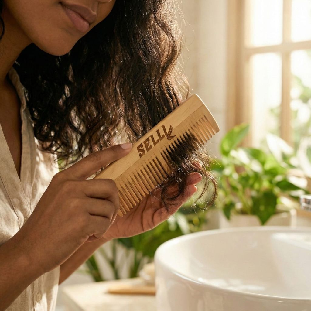 Neem Wood Pocket comb