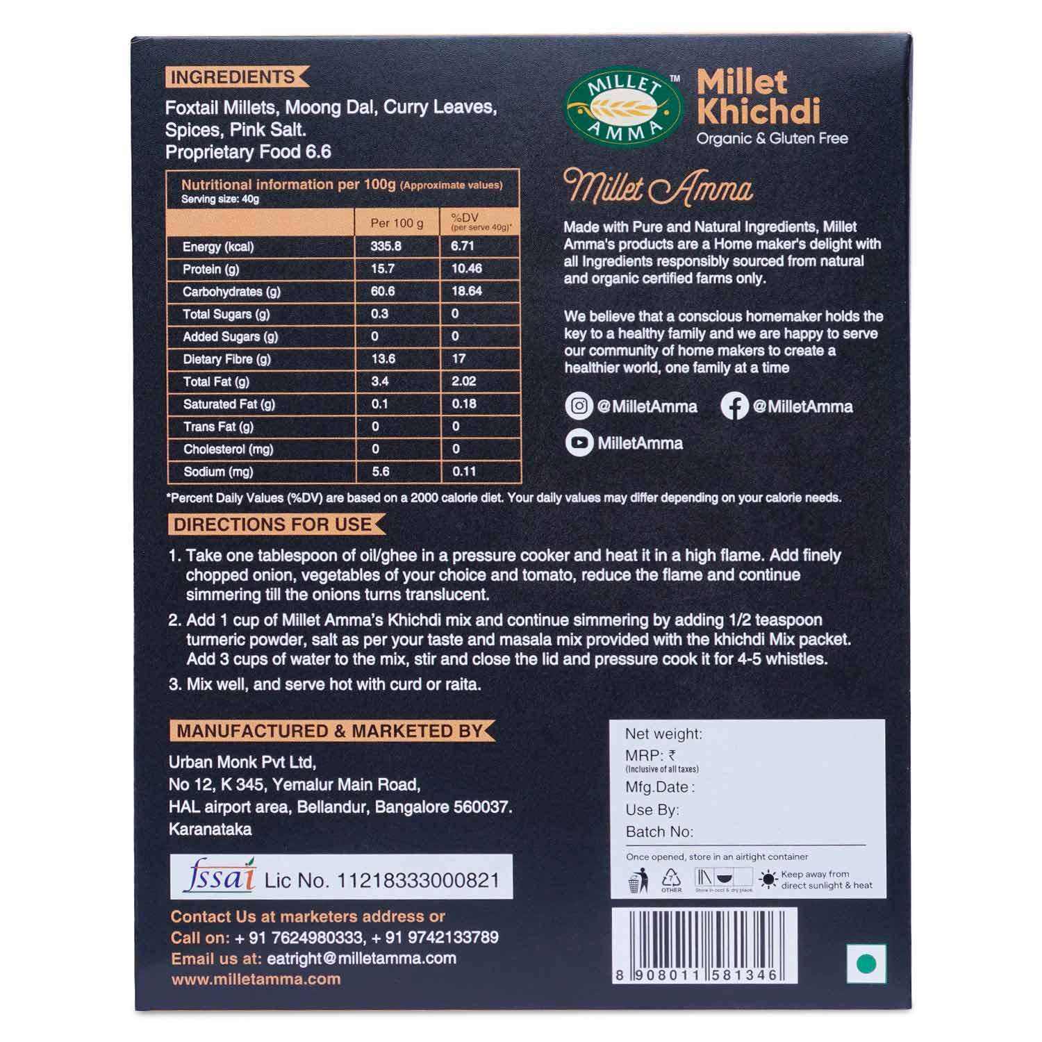 Millet Khichdi Mix view 2