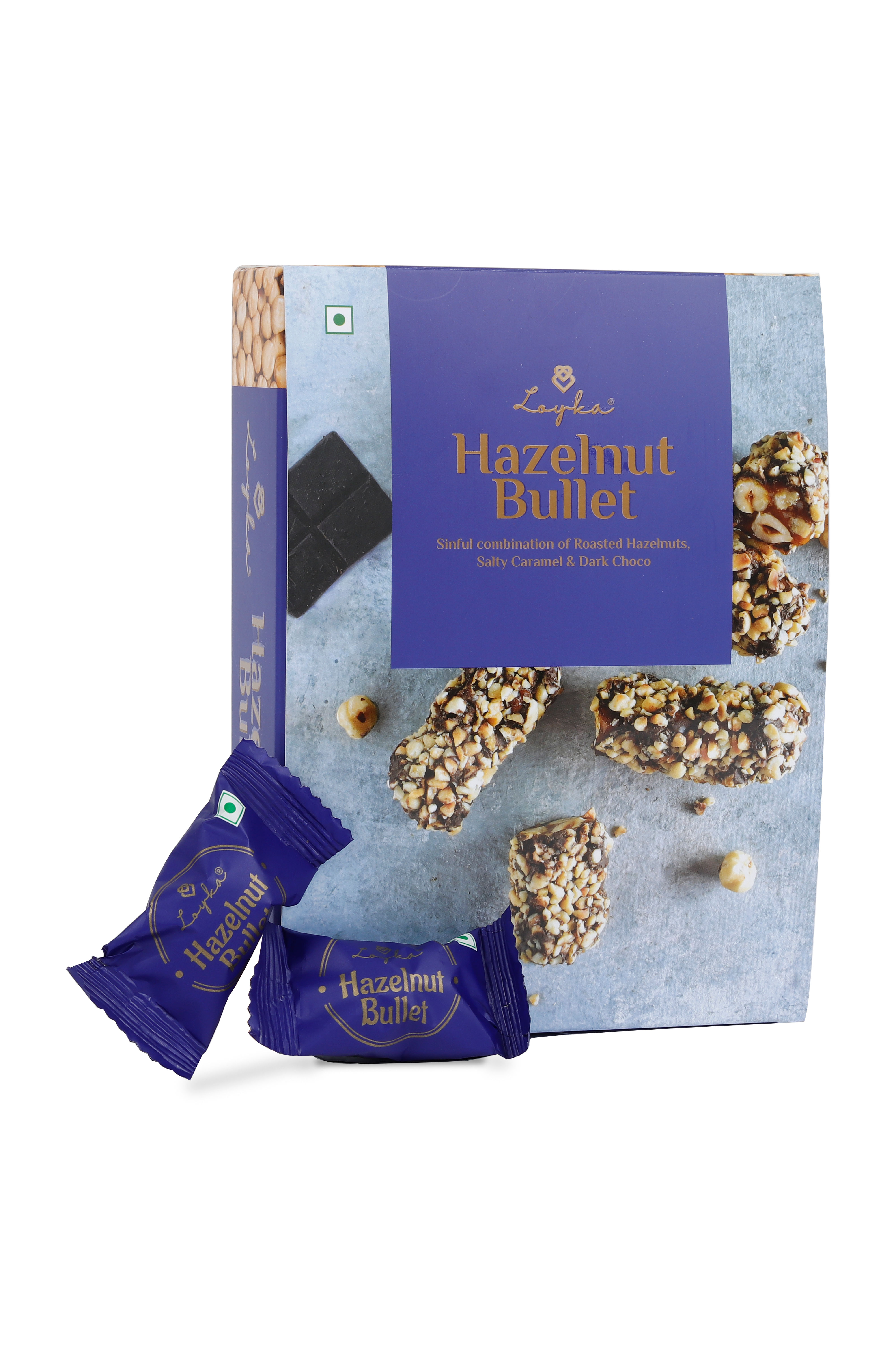 Loyka Hazelnut Bullet, 14 Pcs, 154 gm