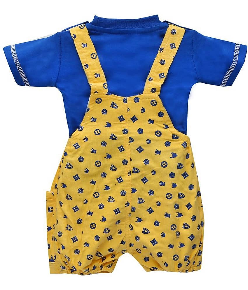 Zadmus Unisex for Baby Cotton Bodysuit ( Yellow ) view 2