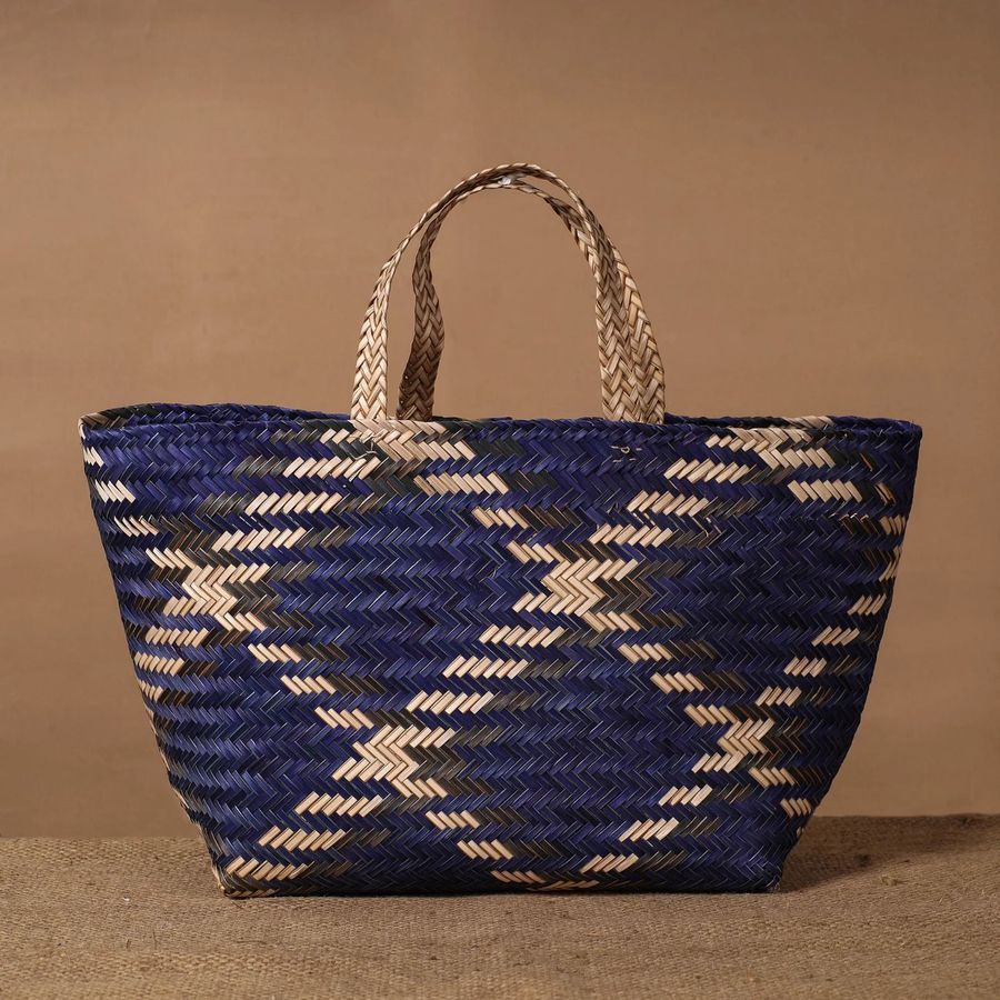 Natural and Handmade Sitalpati Shopping Bag view 2
