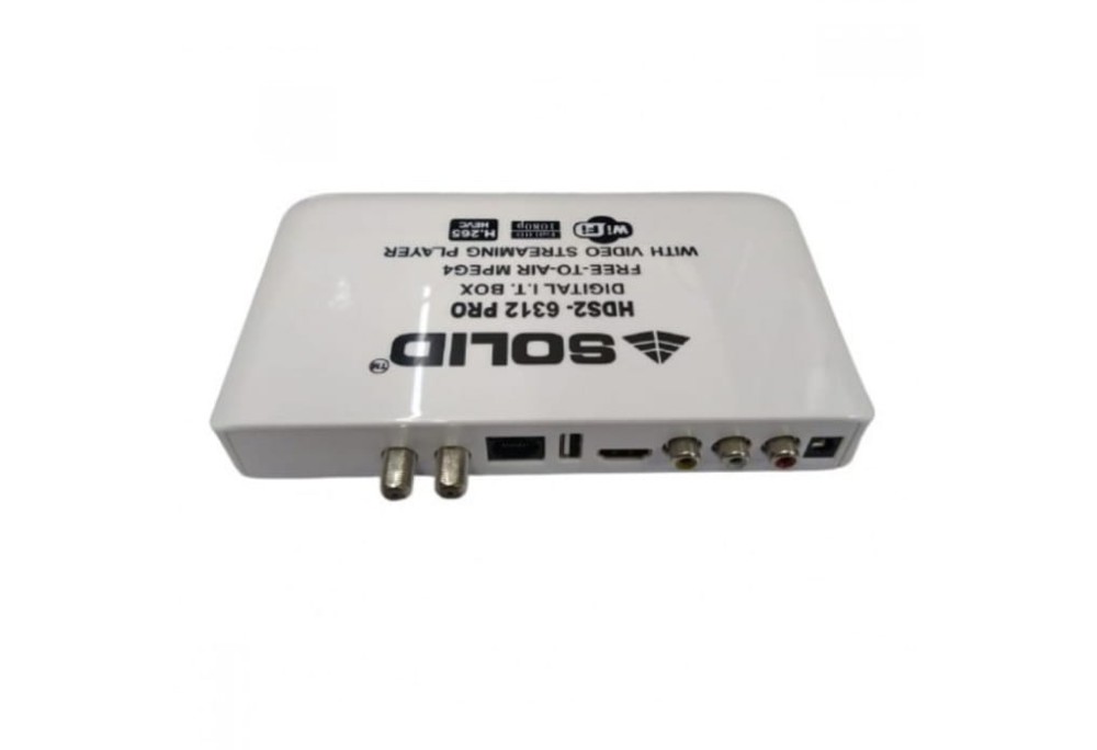 SOLID HDS2-6312PRO H.265 HEVC DVB-S2 FullHD Set-Top Box